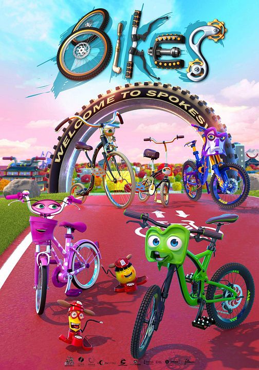 Bikes. The Movie : Póster