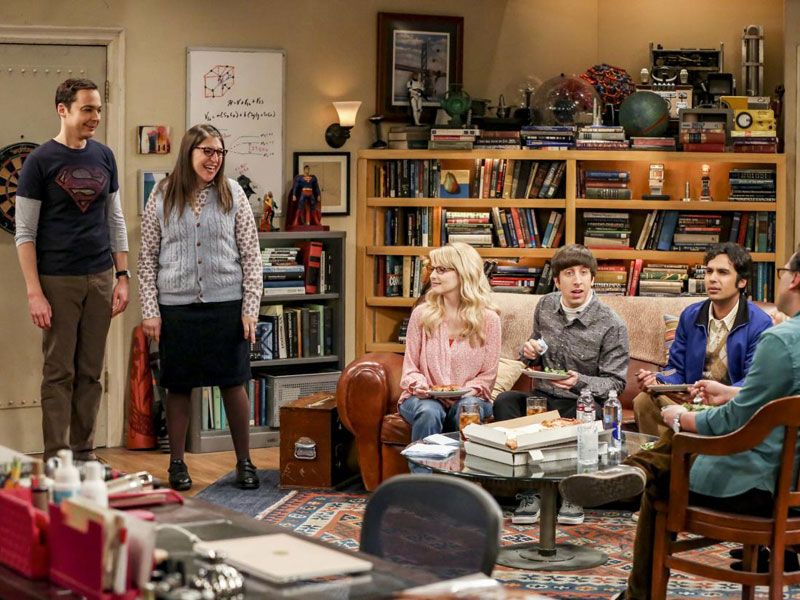 The Big Bang Theory : Foto Jim Parsons, Mayim Bialik, Kunal Nayyar, Melissa Rauch, Simon Helberg