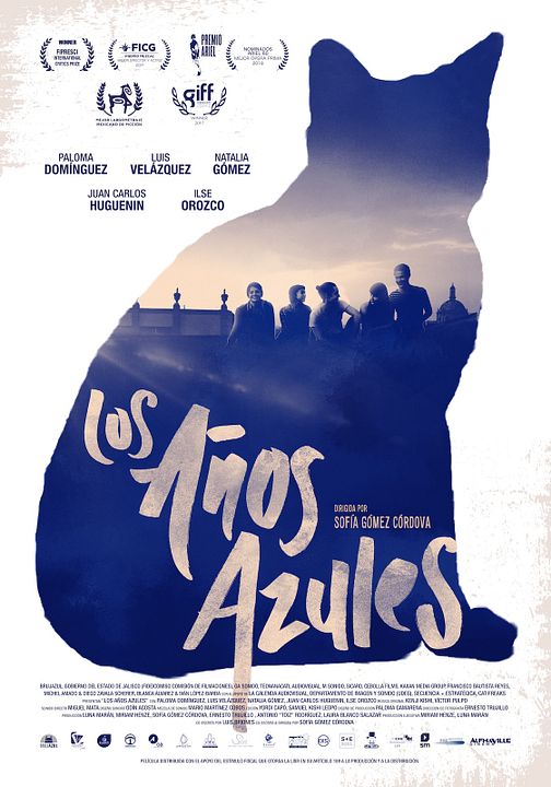 Los años azules : Póster