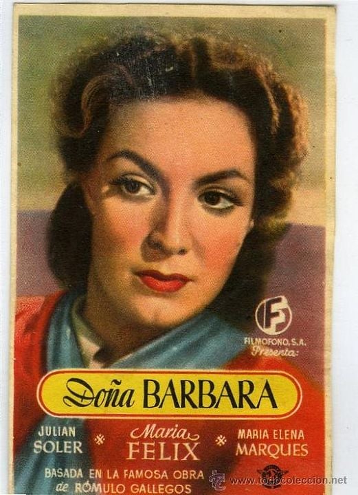 Doña Bárbara : Póster