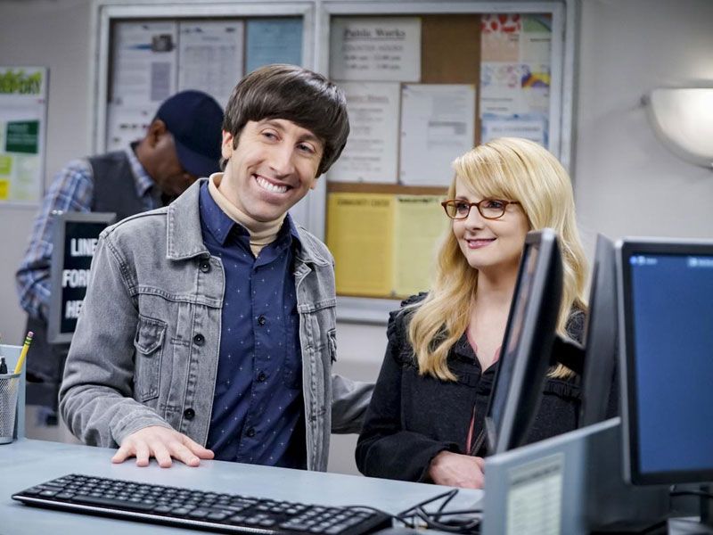 The Big Bang Theory : Foto Simon Helberg, Melissa Rauch