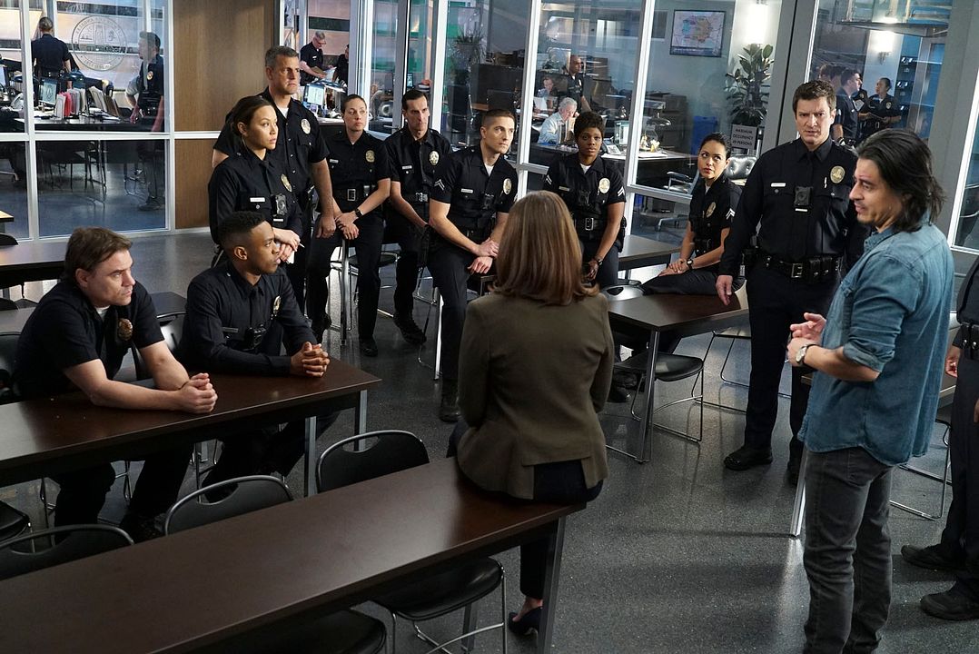 The Rookie : Foto Nathan Fillion, Alyssa Diaz