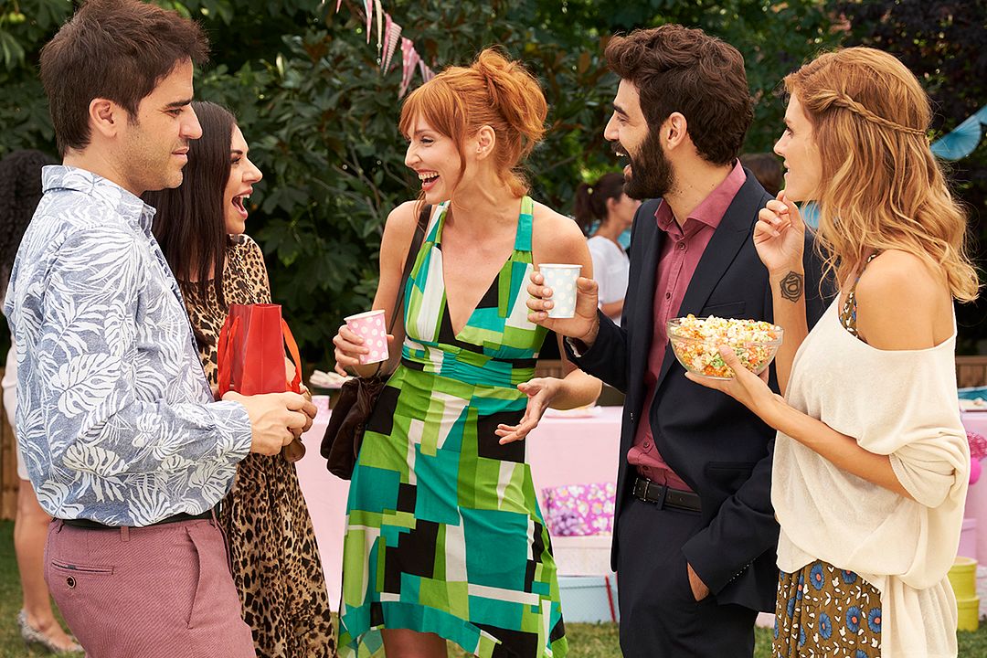 Foto Amaia Salamanca, Miren Ibarguren, Ernesto Sevilla, David Verdaguer