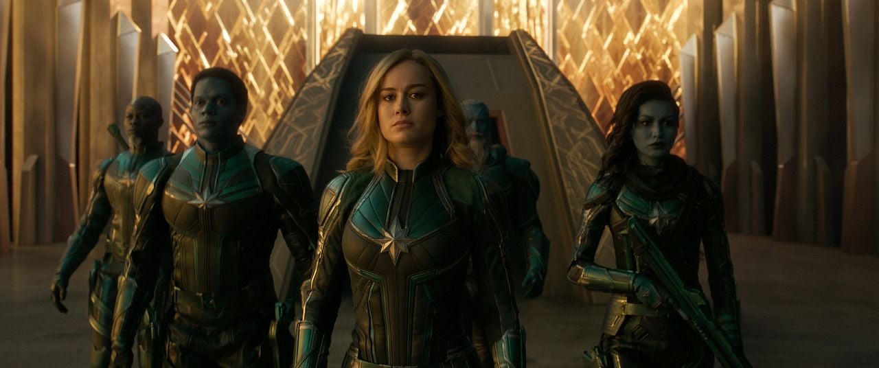 Capitana Marvel : Foto Djimon Hounsou, Gemma Chan, Brie Larson