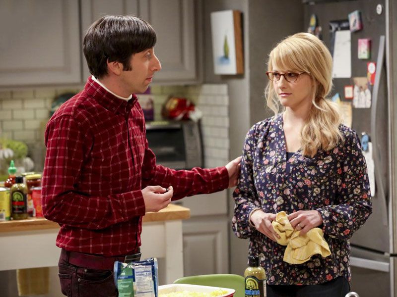 The Big Bang Theory : Foto Simon Helberg, Melissa Rauch