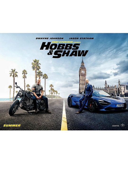 Rápidos y furiosos: Hobbs & Shaw : Póster