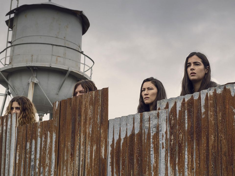 Foto Norman Reedus, Eleanor Matsuura, Alanna Masterson, Nadia Hilker