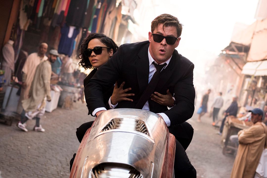 Men In Black: international : Foto Tessa Thompson, Chris Hemsworth