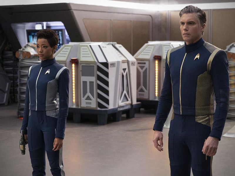 Star Trek: Discovery : Foto Anson Mount, Sonequa Martin-Green