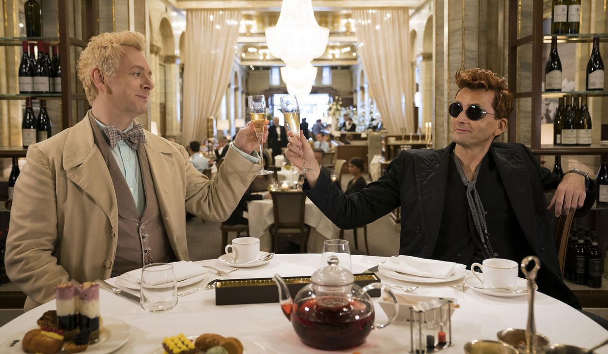 Foto David Tennant, Michael Sheen