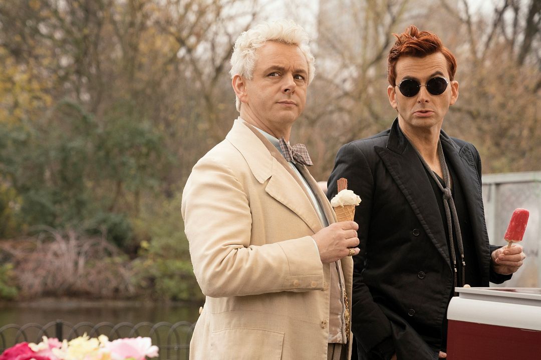 Foto David Tennant, Michael Sheen