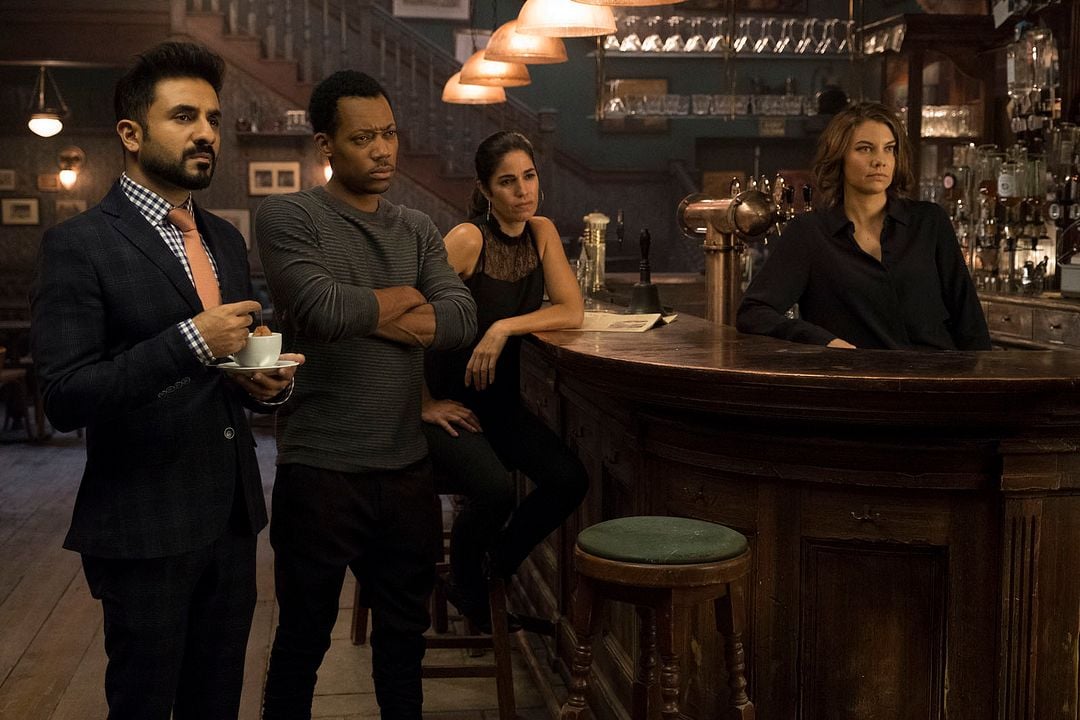 Foto Ana Ortiz, Lauren Cohan, Tyler James Williams