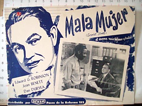 Scarlet Street : Póster