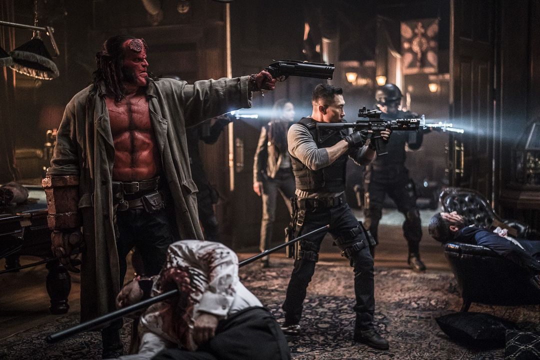 Hellboy : Foto Daniel Dae Kim, David Harbour