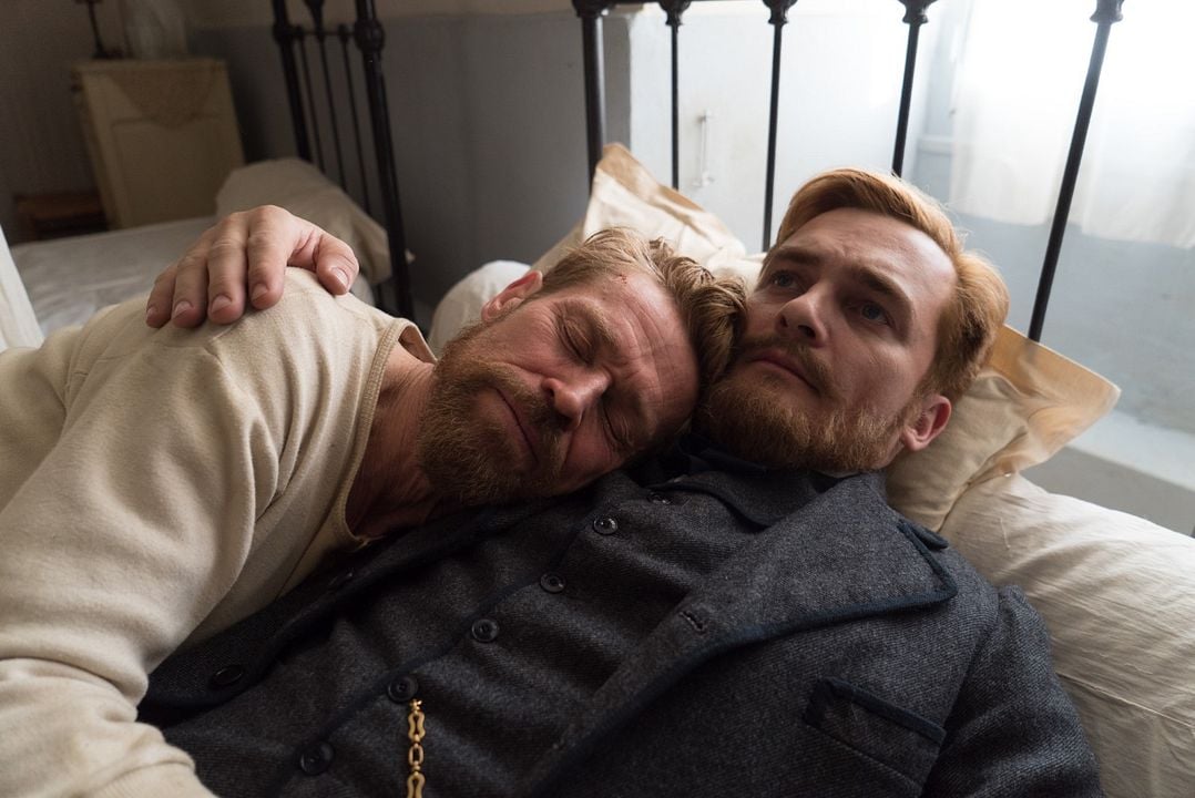 Van Gogh en la puerta de la eternidad : Foto Rupert Friend, Willem Dafoe