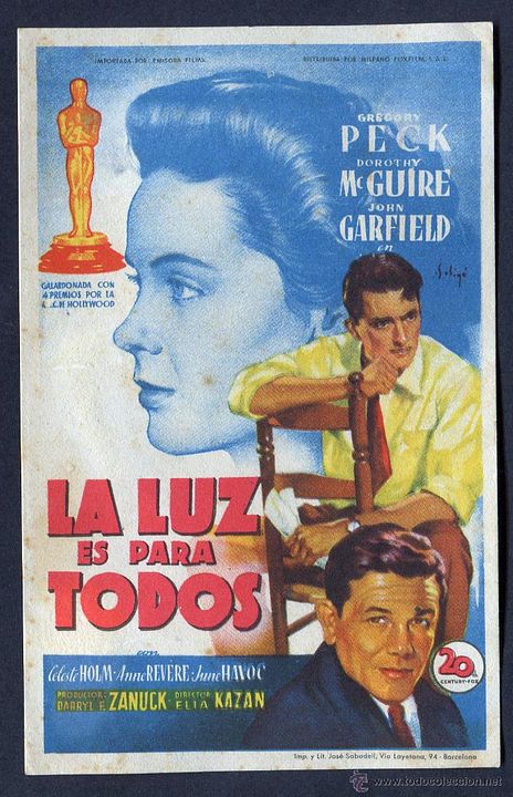 La luz es para todos : Póster