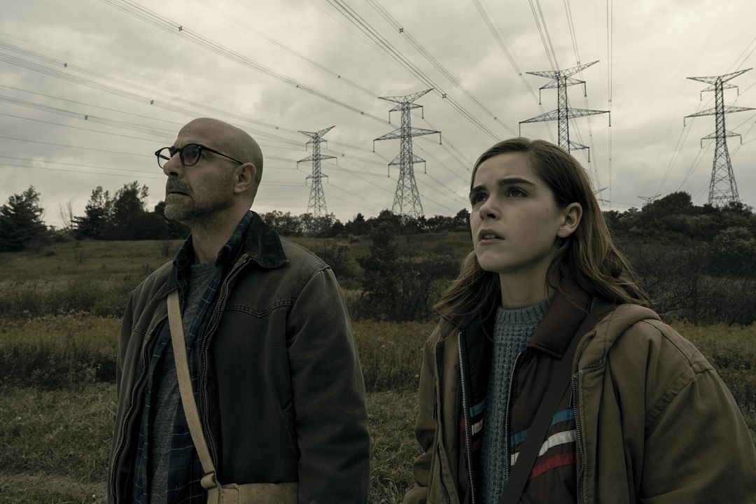 The Silence : Foto Kiernan Shipka, Stanley Tucci