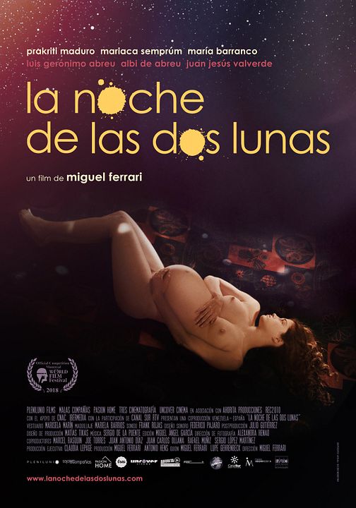 La noche de las dos lunas : Póster