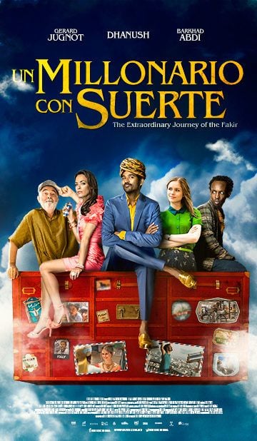 Un millonario con suerte : Póster