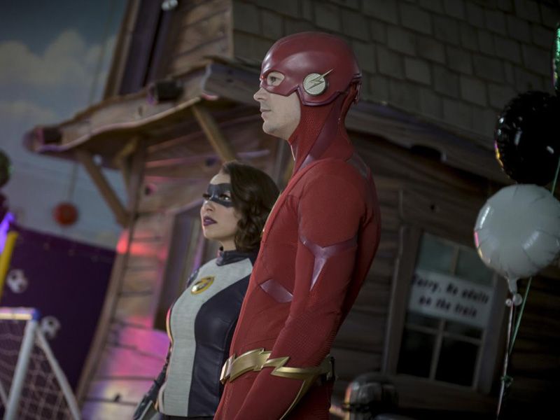 Flash : Foto Jessica Parker Kennedy, Grant Gustin