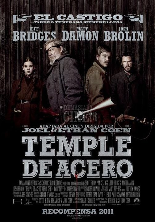 Temple de acero : Póster
