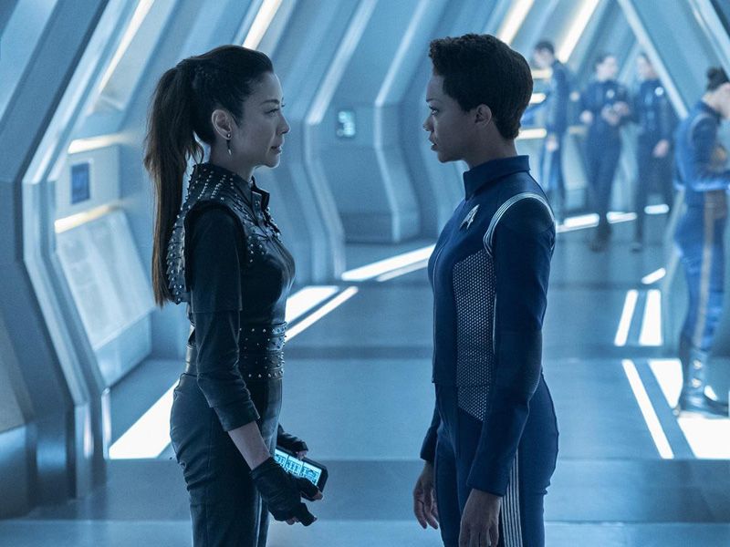 Star Trek: Discovery : Foto Sonequa Martin-Green, Michelle Yeoh