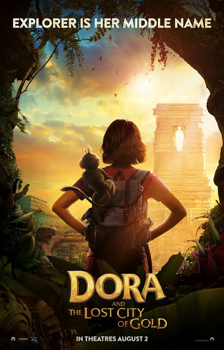 Dora y la ciudad perdida : Póster