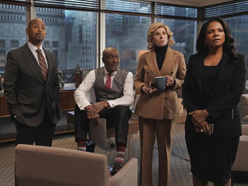 The Good Fight : Foto Christine Baranski, Audra McDonald, Delroy Lindo