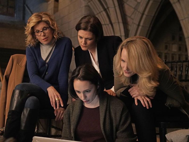 The Good Fight : Foto Lauren Patten, Christine Baranski, Katie Finneran