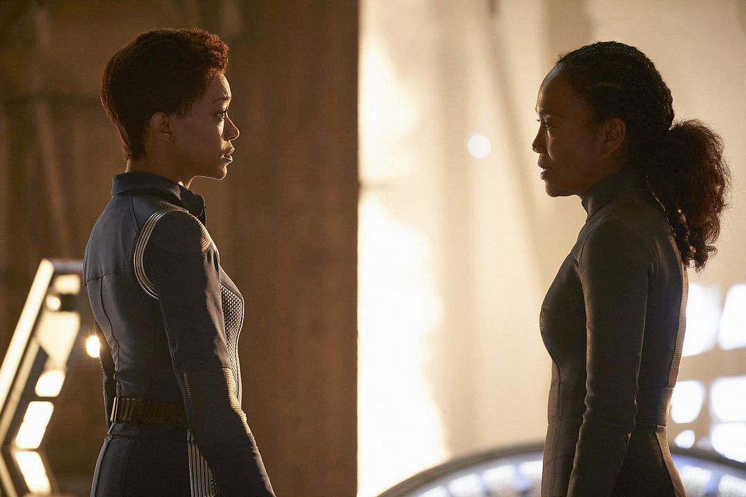 Star Trek: Discovery : Foto Sonja Sohn, Sonequa Martin-Green