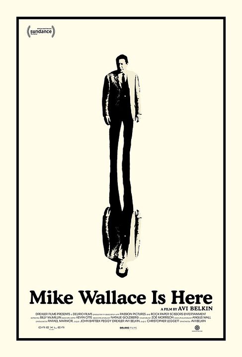 Mike Wallace is here : Póster