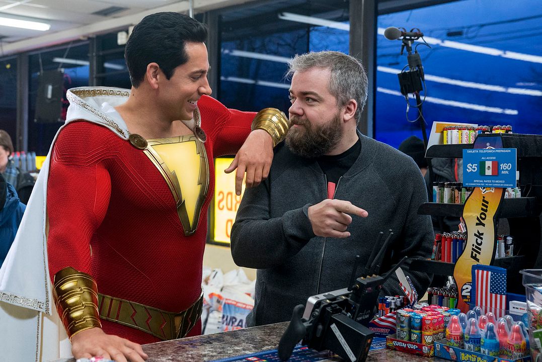 Shazam! : Foto David F. Sandberg, Zachary Levi