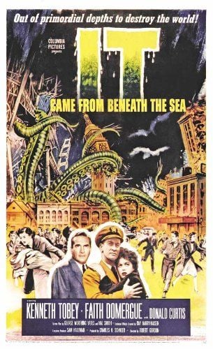 It Came from Beneath the Sea : Póster
