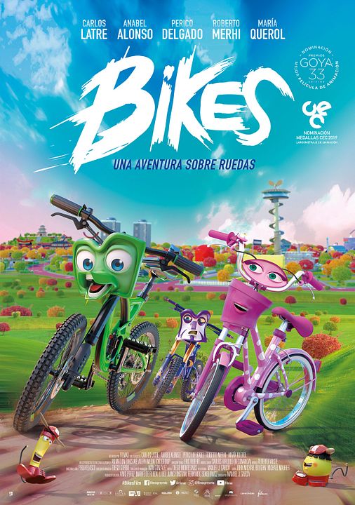 Bikes. The Movie : Póster