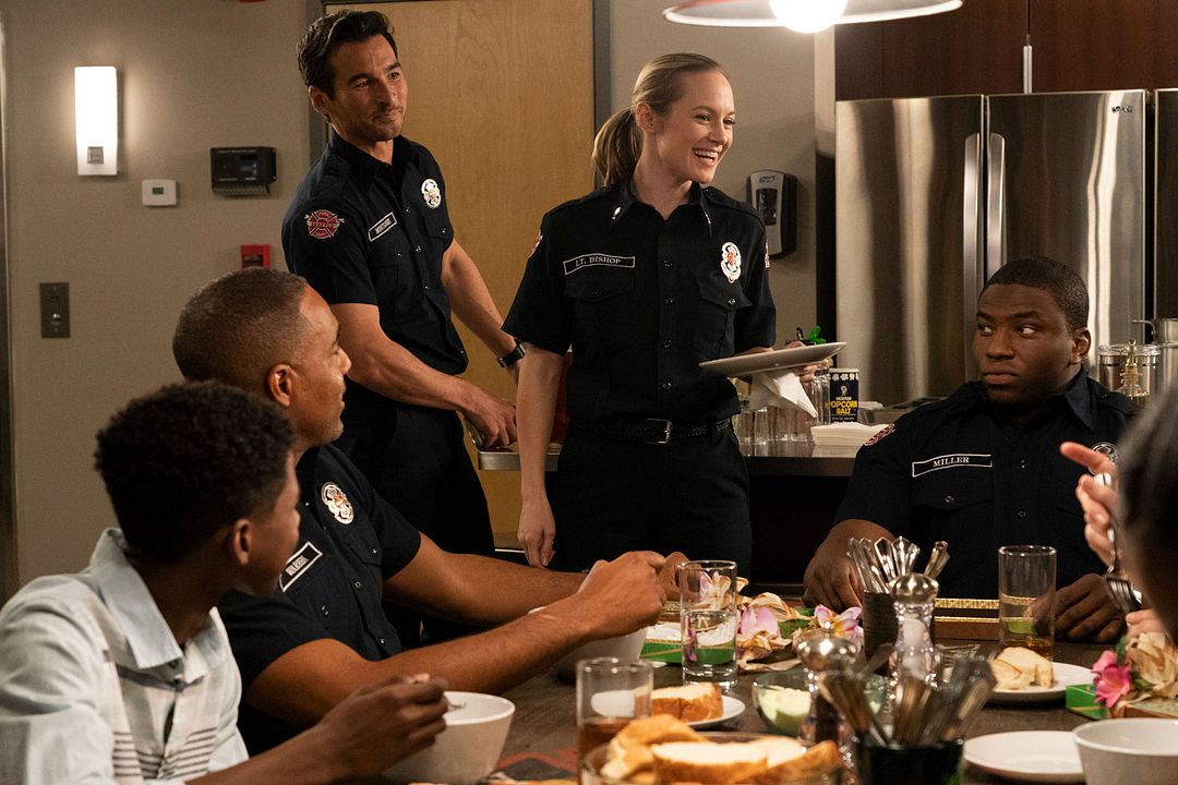 Estación 19 : Foto Jason George (II), Danielle Savre, Jay Hayden, Okieriete Onaodowan