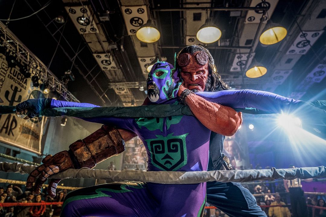 Hellboy : Foto Mario de la Rosa, David Harbour