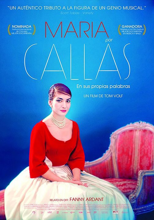 Maria por Callas : Póster