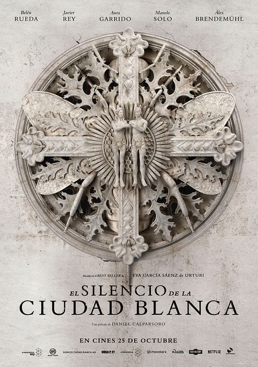 El silencio de la ciudad blanca : Póster