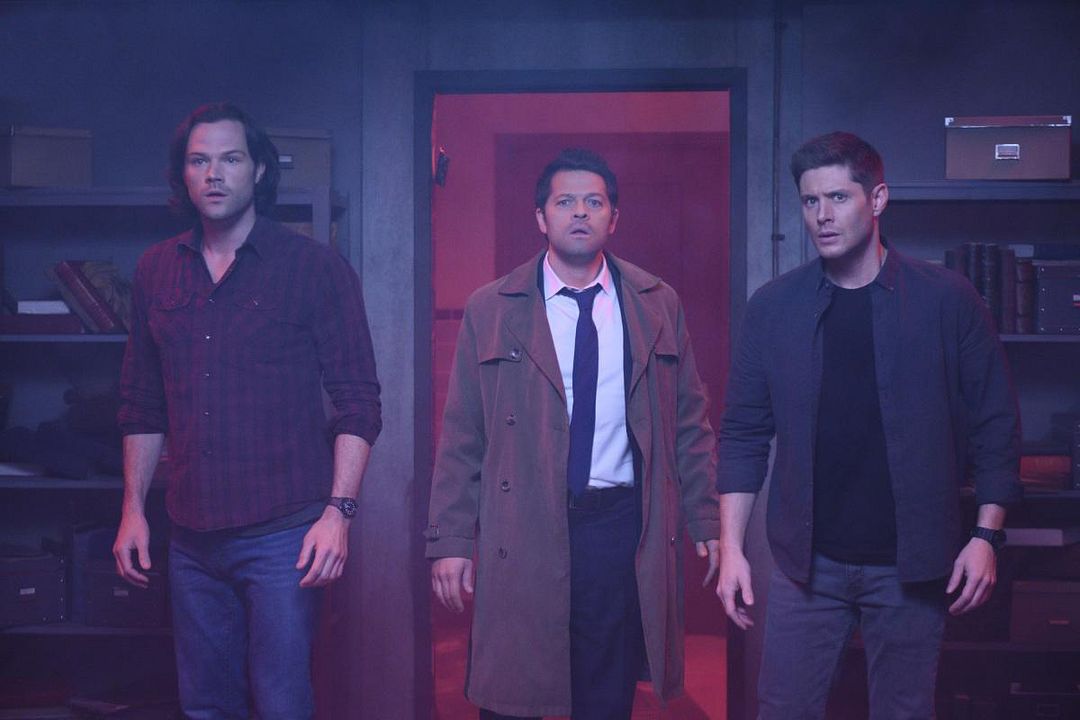 Supernatural : Foto Jensen Ackles, Misha Collins, Jared Padalecki