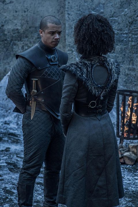 Foto Jacob Anderson, Nathalie Emmanuel