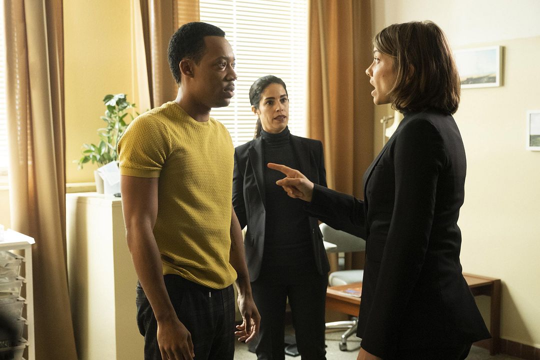 Foto Ana Ortiz, Lauren Cohan, Tyler James Williams