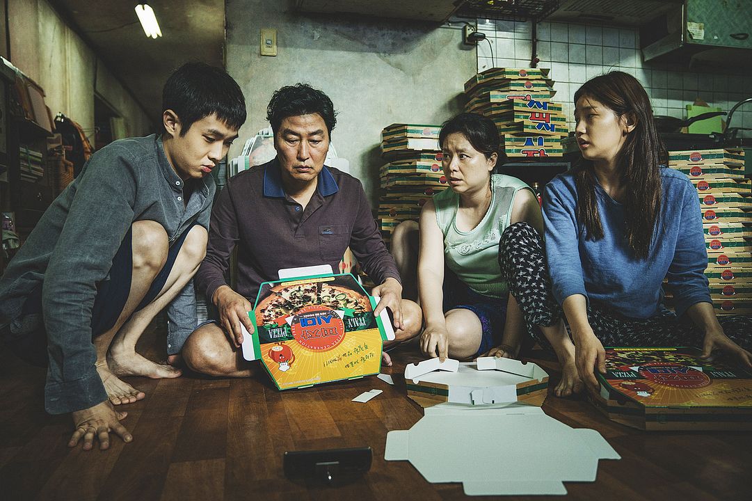 Parásitos : Foto Park So-Dam, Song Kang-Ho, Woo-sik Choi