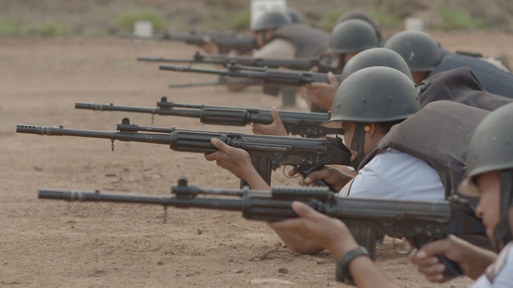 La frontera invisible : Póster