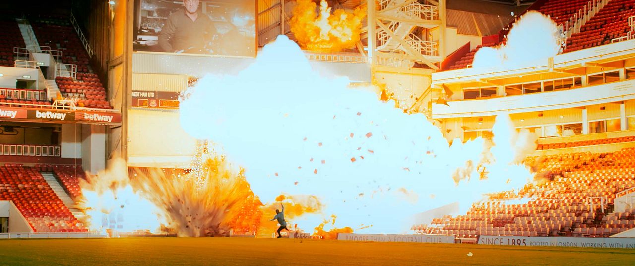 Atentado en el estadio : Foto