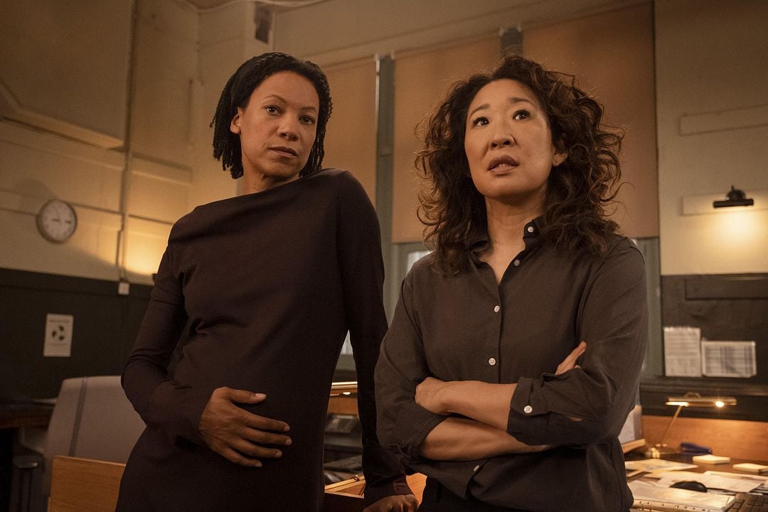 Killing Eve : Foto Sandra Oh, Nina Sosanya