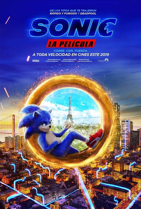 Sonic: La película : Póster