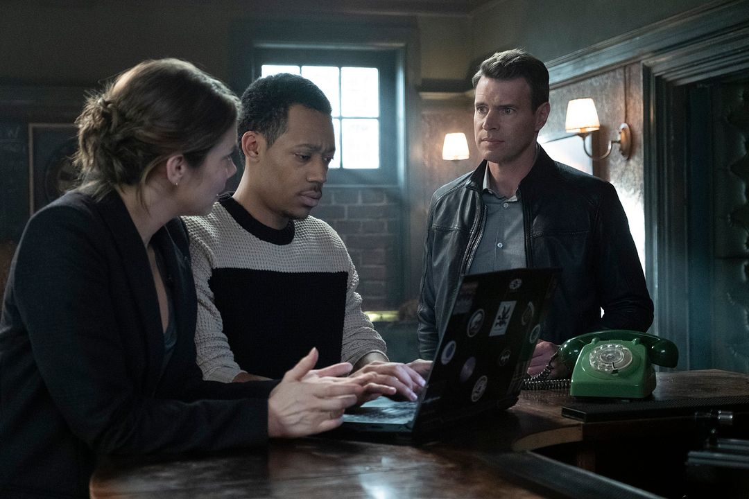 Foto Lauren Cohan, Tyler James Williams