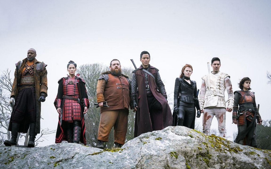 Foto Nick Frost, Emily Beecham, Lewis Tan, Ally Ioannides, Daniel Wu