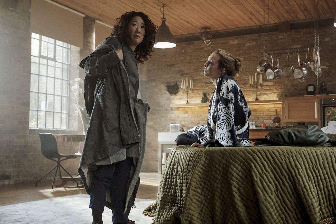 Killing Eve : Foto Sandra Oh, Jodie Comer