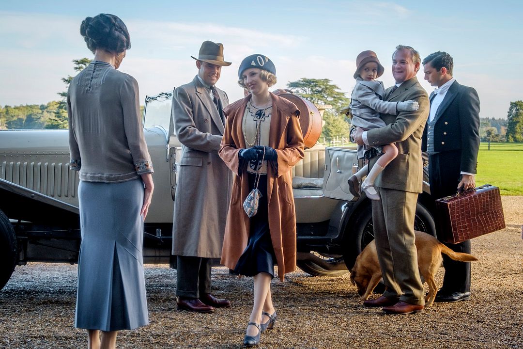 Downton Abbey : Foto Hugh Bonneville, Elizabeth McGovern, Laura Carmichael